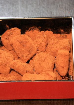 バレンタイン　焼酎入り生チョコ-レシピのメイン写真