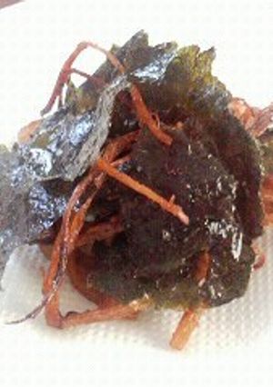 おつまみに~さきいかと海苔のバター炒め-レシピのメイン写真