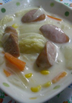 白菜の簡単♫♬クリーム煮♪-レシピのメイン写真