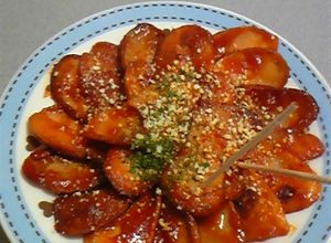 魚肉ｿｰｾｰｼﾞのｹﾁｬｯﾌﾟ和え!-レシピのメイン写真