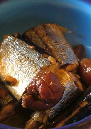 さんまの梅煮-レシピのメイン写真