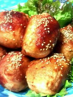 簡単!肉巻きおにぎり-レシピのメイン写真
