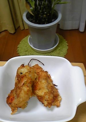 簡単!卯の花のやまいも揚げ-レシピのメイン写真