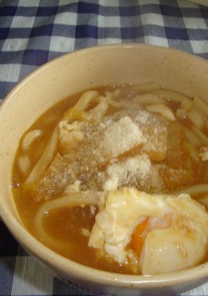 残りのカレースープで味噌煮込み♪-レシピのメイン写真