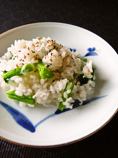菜の花としらすのご飯-レシピのメイン写真