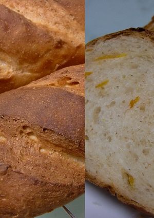 ピールが香る全粒粉入りフランスパン♪-レシピのメイン写真