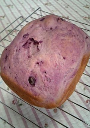紫芋たっぷりのスイーツ HB食パン-レシピのメイン写真