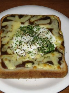 カレートーストwithたまご-レシピのメイン写真