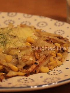 ジャガコーンチーズのバター醤油焼き-レシピのメイン写真