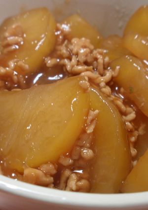 照り照り☆ヤーコンの鶏そぼろあんかけ-レシピのメイン写真