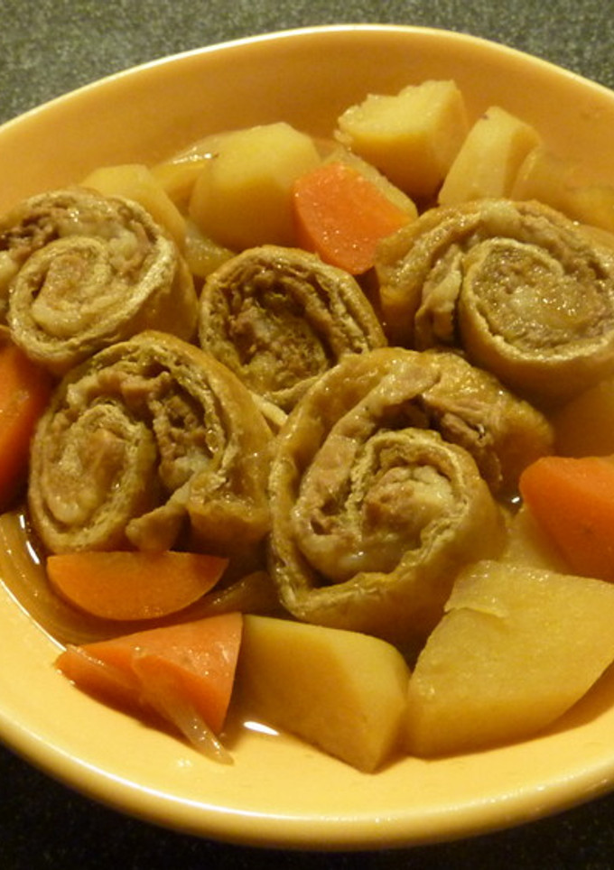 豚肉と油揚げの煮物-レシピのメイン写真