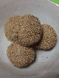 豆腐白玉ごま団子-レシピのメイン写真