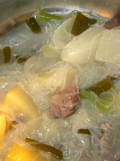 滋味こっくり!砂肝、大根、春雨のスープ-レシピのメイン写真