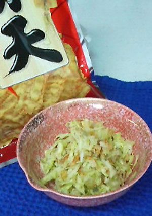 ねぎ風味和風イカ天ポテトサラダ-レシピのメイン写真