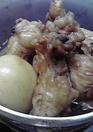 手羽元と卵のさっぱり煮-レシピのメイン写真