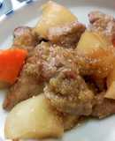 ダブル大根！大根と豚のおろし煮