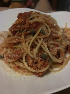 ツナのトマトソースパスタ-レシピのメイン写真