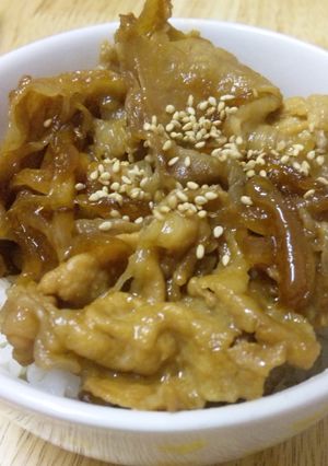 簡単!!うまい!!照り豚丼-レシピのメイン写真