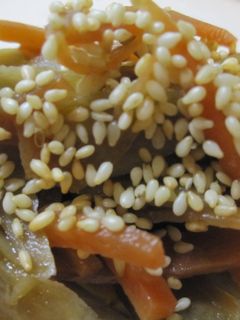 きんぴらごぼう-レシピのメイン写真