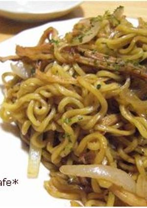 いか珍味でソース焼きそば-レシピのメイン写真