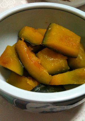 簡単♬薄味 かぼちゃの煮物-レシピのメイン写真