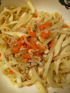 焼きそうめん(焼きうどん風)-レシピのメイン写真