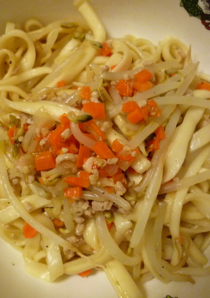 焼きそうめん(焼きうどん風)-レシピのメイン写真