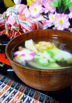 ☆ひなまつり☆お吸い物-レシピのメイン写真