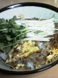 肉味噌そぼろ丼-レシピのメイン写真