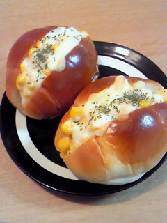 朝食に☆簡単マヨコーンパン-レシピのメイン写真