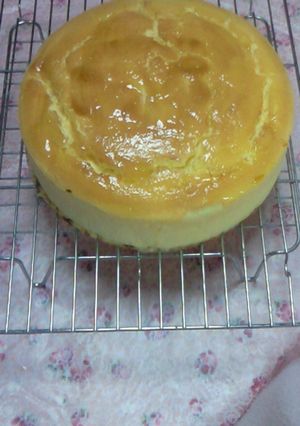 しっとりふわふわスフレチーズケーキ-レシピのメイン写真
