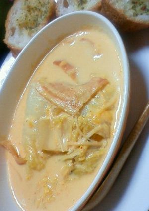 これはウマイ！白菜のキムチクリーム煮-レシピのメイン写真