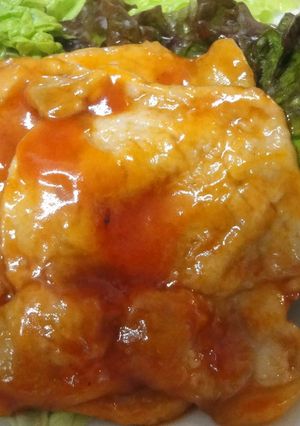 豚肉のケチャップ焼き-レシピのメイン写真