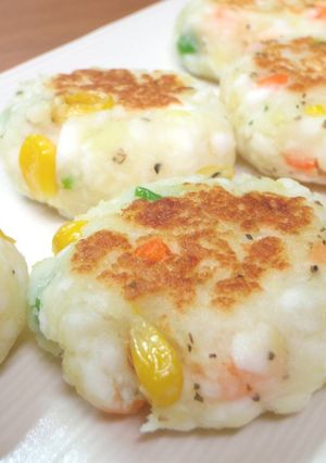✿マッシュポテトとはんぺんのお焼き✿-レシピのメイン写真