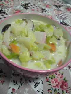 野菜たっぷり~豆乳スープ♪-レシピのメイン写真