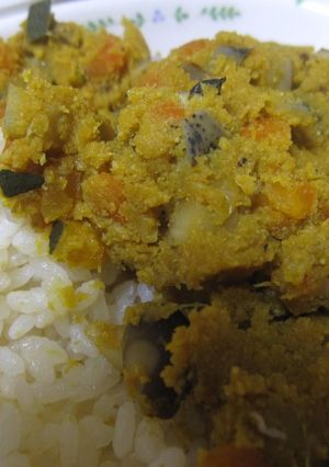 同時！甘い野菜スープ＆おからドライカレー-レシピのメイン写真