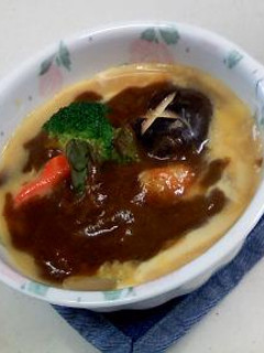 ちょい食べカレーあんの 洋風茶碗蒸し-レシピのメイン写真