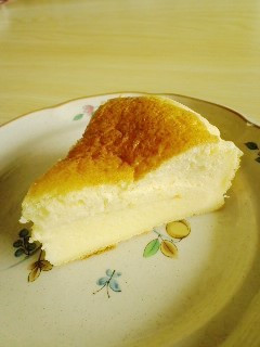 スフレチーズケーキ-レシピのメイン写真