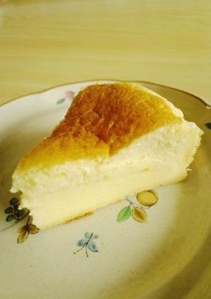 スフレチーズケーキ-レシピのメイン写真