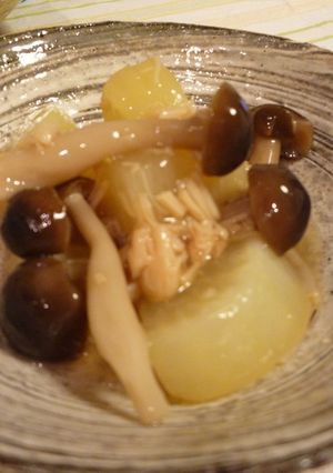 大根とほたての薄くず煮-レシピのメイン写真
