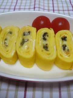 ☆塩昆布&チーズの卵焼き☆-レシピのメイン写真