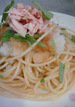 ゴマ香る♪おろしツナパスタ☆-レシピのメイン写真