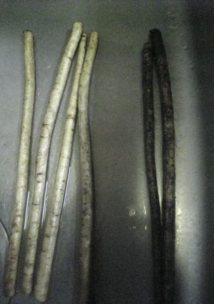 簡単ごぼうの皮剥き♪-レシピのメイン写真