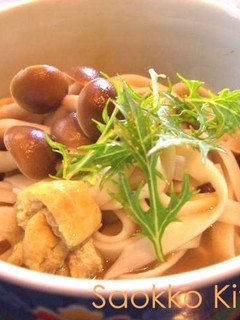 ちょい食べカレーで簡単カレーうどん♪-レシピのメイン写真