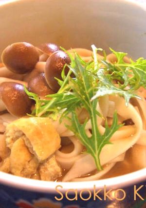ちょい食べカレーで簡単カレーうどん♪-レシピのメイン写真