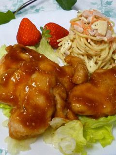 ✿揚げない!鶏胸肉で柔らかケチャップ煮✿-レシピのメイン写真