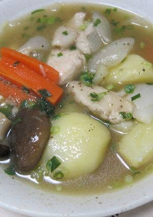 冷え防止！根菜生姜スープ-レシピのメイン写真