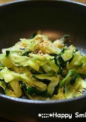 レンジで簡単♪キャベツとにらのナムル-レシピのメイン写真
