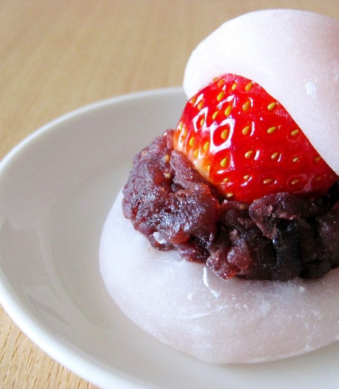 プチいちご大福 by yaburie 【クックパッド】 簡単おいしいみんなの