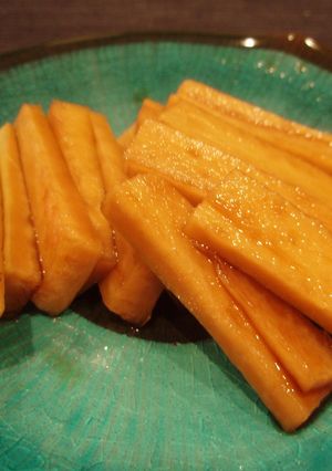 捨てないで！大根の皮の漬物♪-レシピのメイン写真
